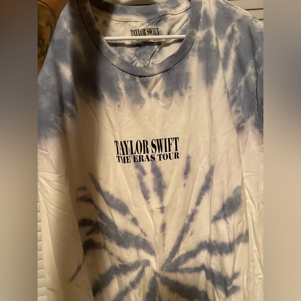 Taylor Swift Eras Tour Tie Die Sleeveless Tank - 3XL